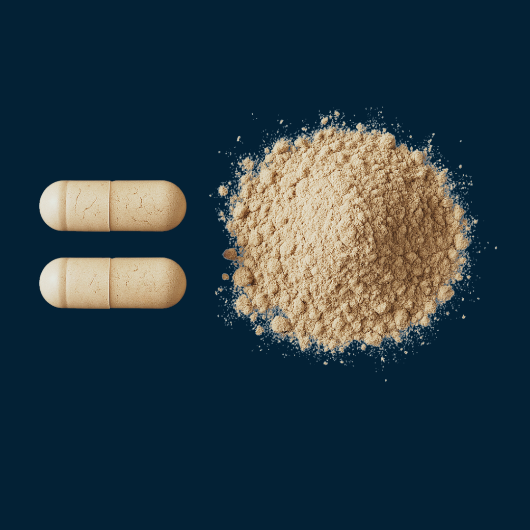 Two Thrust Pills and loose powder